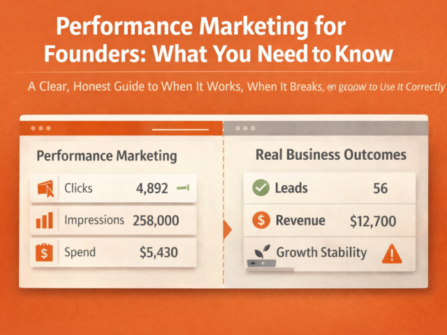 Performance Marketing for Founders: What You Need to Know